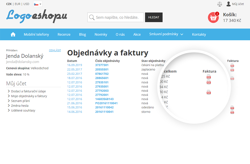 Fakturační modul